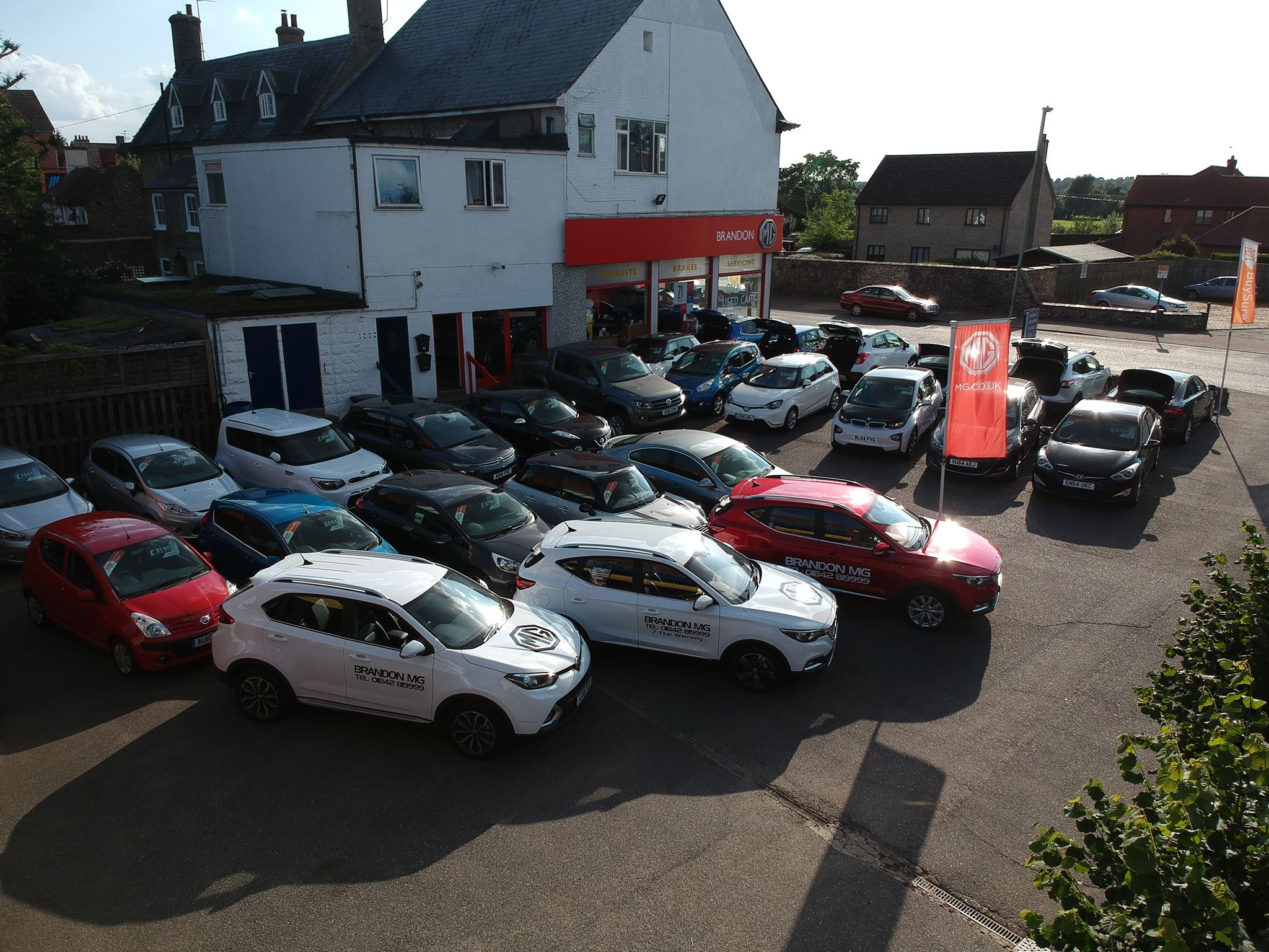 Authorised MG Cars Dealer Brandon Car Centre Suffolk